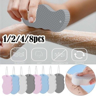 Super Soft Exfoliating Bath Sponge Ultra Soft Bath Body Shower Sponge Clean NEW