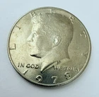 1978-P United States Kennedy Half Dollar Uncir. AU Condition From Set   #1099