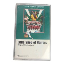 Little Shop Of Horrors - Original Cast Soundtrack Audio Cassette Tape 1982