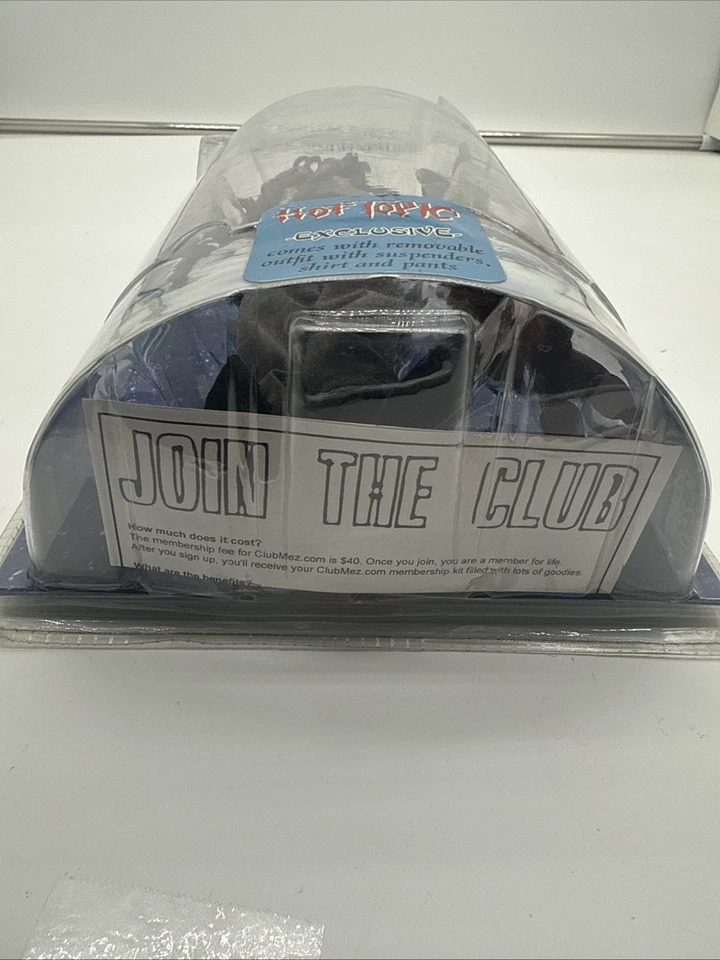 2005 Mezco Edward Scissorhands Hot Topic Exclusivo Figura 8.5" Camisa Blanca RARA Foto 3 de 4