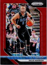 J.J. Barea #270 2018-19 Panini Prizm Prizms Ruby Wave Dallas Mavericks