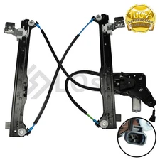 Rear Passenger Side Power Window Regulator with Motor For Chevrolet Sierra 1500