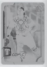 2015 Bowman Chrome Prospects Printing Plate Black 1/1 Jorge Alfaro #BCP170 0c3