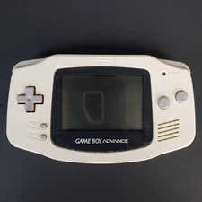 Nintendo Gameboy Advance AGB-001 Ceramic White Handheld AS IS DOES NOT POWER ON