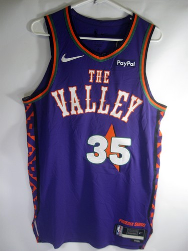 2024-25 Phoenix Suns Kevin Durant #35 Purple Authentic City Jersey 44 Nike NWT