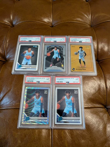 2019 Panini Donruss Basketball Ja Morant Rated Rookie RC PSA 10 GEM MT #202 Lot