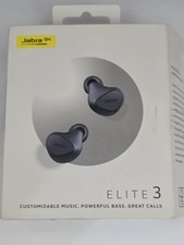 Jabra Elite 3 Wireless Earbuds w. Wireless Charging Case - Gray