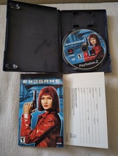 Endgame (PS2 PlayStation 2, 2002) CIB w Manual & Reg Card - EUC Disc