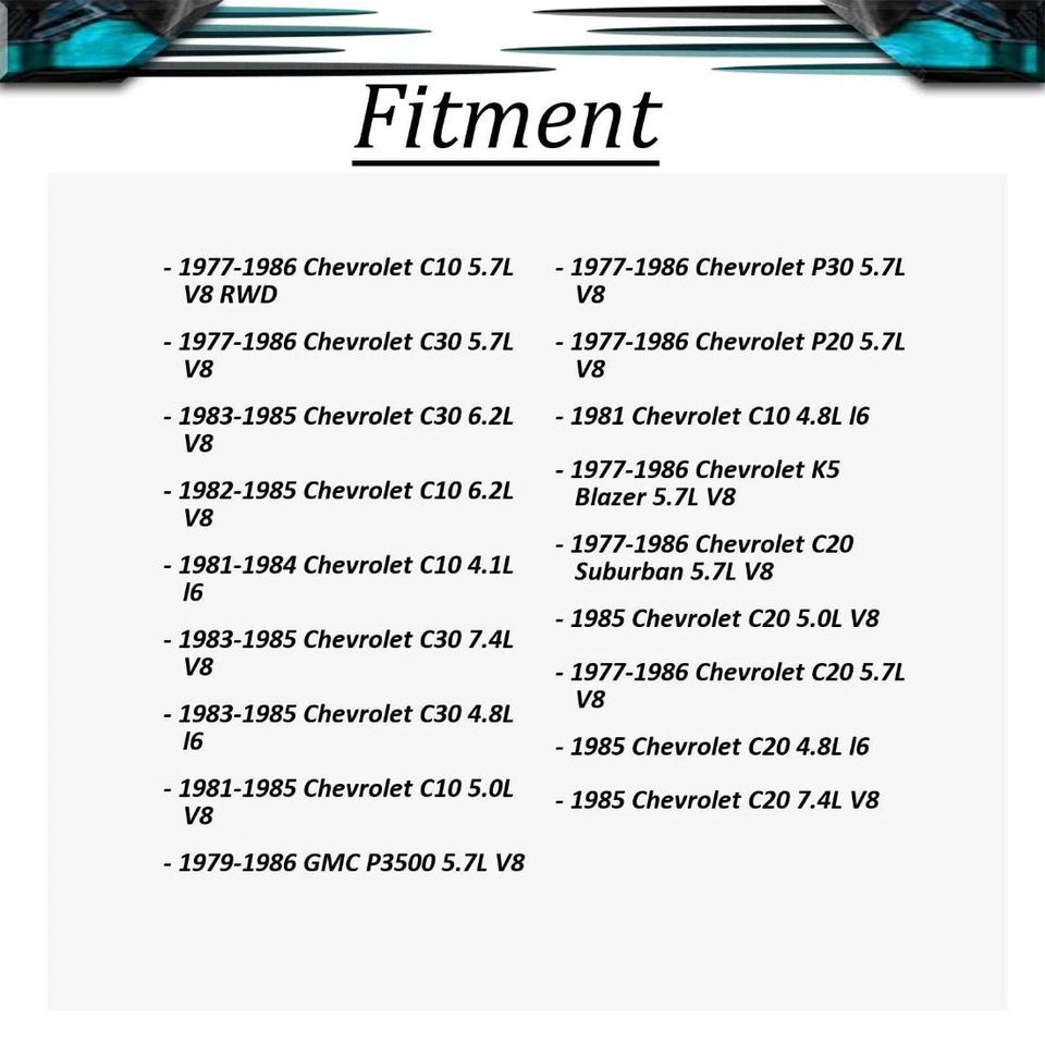 Equilibrador armónico de motor para GMC K3500 5,7 L 1979-1986 Foto 2 de 4