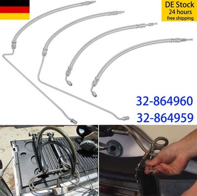 Trim Tilt hydraulic Ram Cylinder hose kit for Mercruiser Alpha One Gen Two 1 2