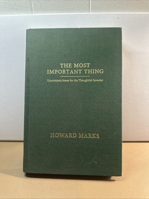 The most important things Howard Marks
