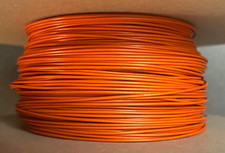 500  Ft. 22 AWG Gauge Tinned Copper Wire, Orange, PVC, Hookup Cable USA