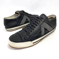 Vtg PF Flyers Women’s Black Low Top Sneakers Size 6 Lace Up Comfort Casual Shoes