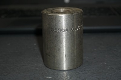 Camco 12155 1''X1/2'' Coupling, Threaded, 3000# 304ss, Reducing, Free Shipping