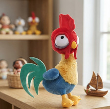 Disney Moana Heihei Rooster Plush Toy 9" Soft Stuffed Animal Chicken Movie Chara