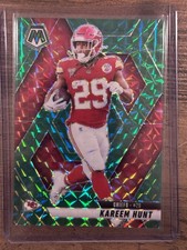2025 Panini Mosaic Kareem Hunt Green Mosaic Prizm #35