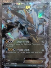 pokemon card black kyurem ex price - 049/191 Colorless Blizzard Burst (130) This attack also does 10 damage to each of your opponents Benched Pokmon for each Prize card your opponent has taken Black Kyurem EX (145 Full