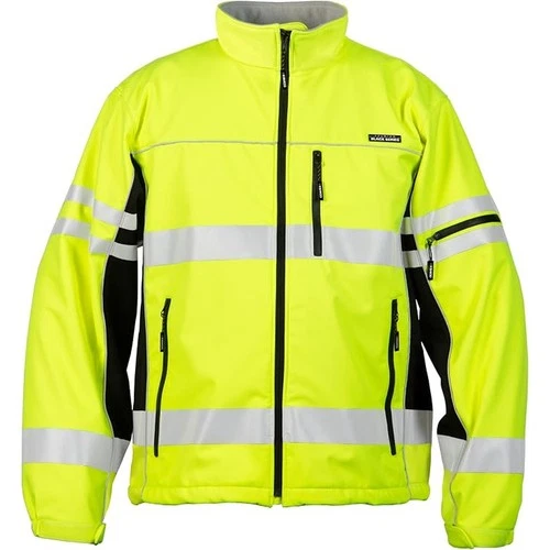 ML Kishigo JS137-2X Hi-Vis ANSI Class 3 Soft Shell Safety Jacket 2X - product listing photo