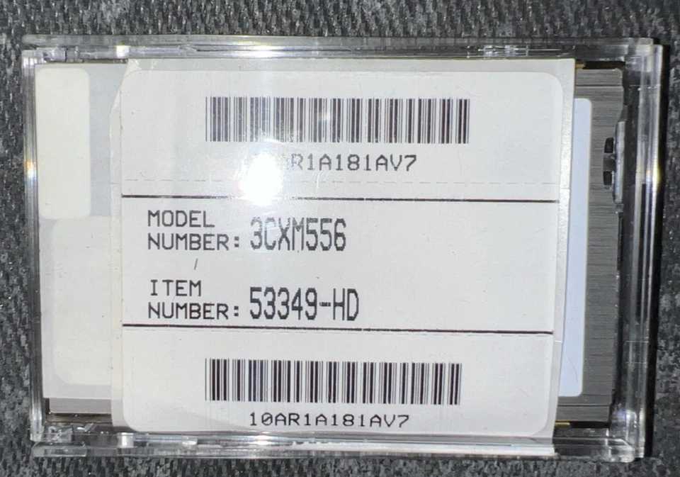 3com Megahertz 3CXM556 56K Cellular Modem PC Card PCMCIA xjack - Image 2 of 4