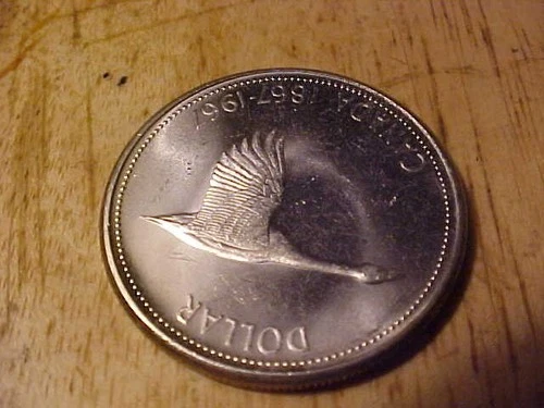 1967 Canada/Confederation Centennial/Silver Dollar  Unc+ Cameo