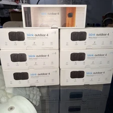 Blink Outdoor 4 (4th Gen) 2 Camera Kit Security System Sync Module BRAND NEW