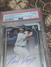 2024 Bowman Draft - Chrome Prospect Autographs Nick Kurtz #CPA-NK (AU, RC)