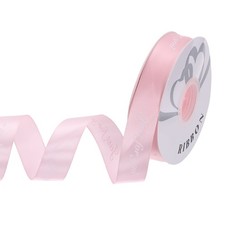 f&uuml;r 1Inch 32Yard Breites Satinband Ripsband Valentinstag Hochzeit, Hellrosa