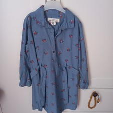 Mädchen Kleid, Jeanskleid, Gr. 116, von H&M,...
