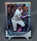 Julio Rodriguez Mojo Refractor 2025 Bowman Chrome Baseball #66 Seattle Mariners