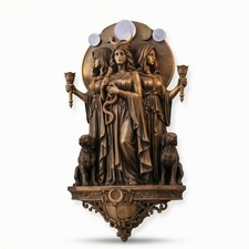Geformte Wandleuchte Unikat Gothic Wandleuchte weich f&uuml;r Eing&auml;nge, Leseecke