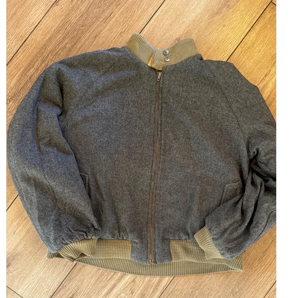 vintage wool jacket products for sale | eBay