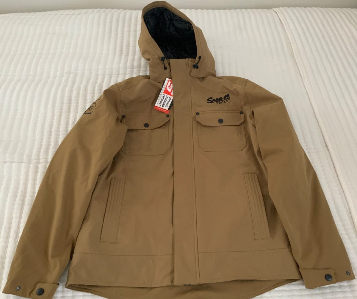 Snap-on フード付きブラウンジャケット Snap-on Brown Clothing for Men for sale | eBay