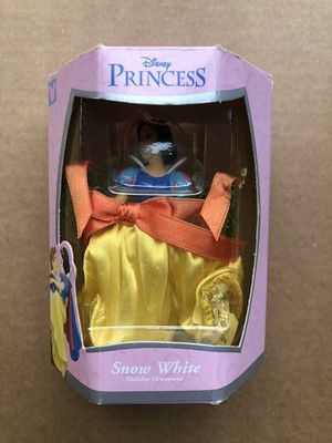 Enesco Disney Princess Snow White Holiday Ornament Vintage Fabric Skirt