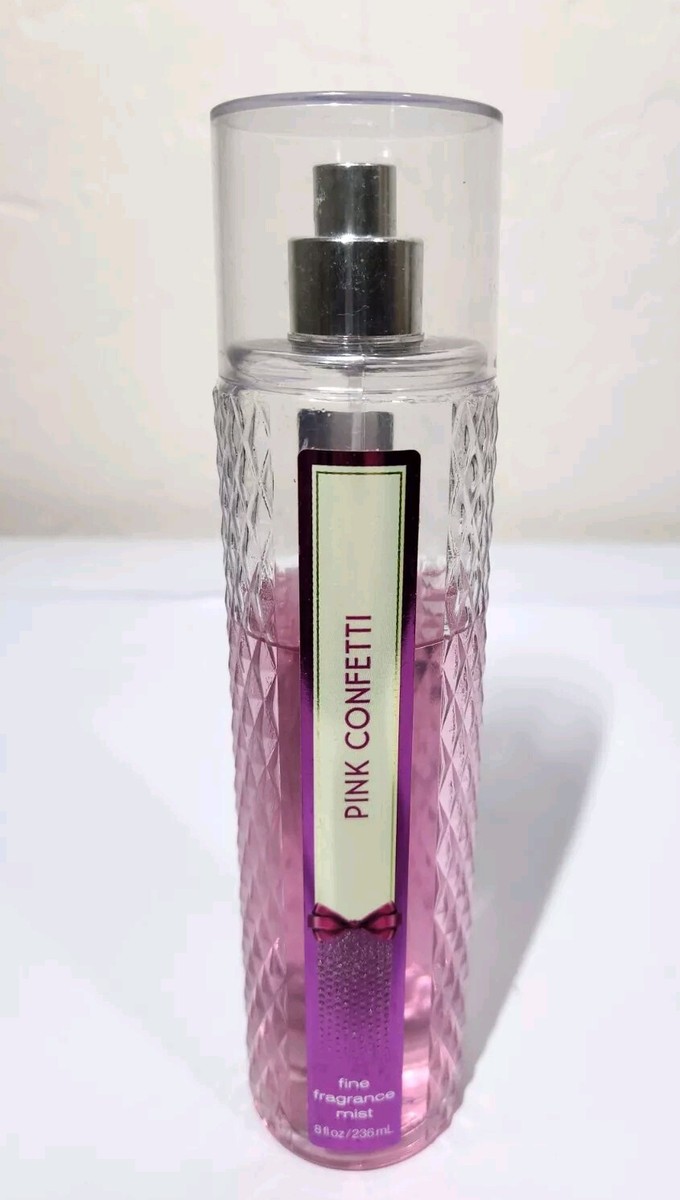 Bath Body Works Fine Fragrance Mist Pink Confetti 8oz 60 for