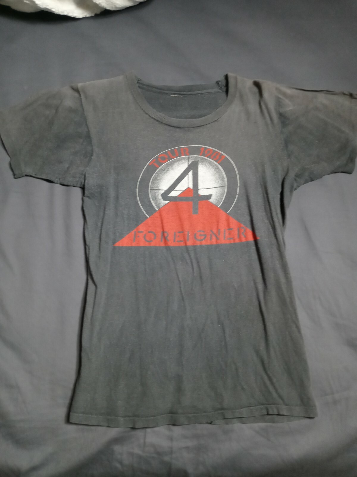 Styx VTG Foreigner Shirt ' Rock 1980s vintage concert t-shirt, vintage, single stitch, B+ condition