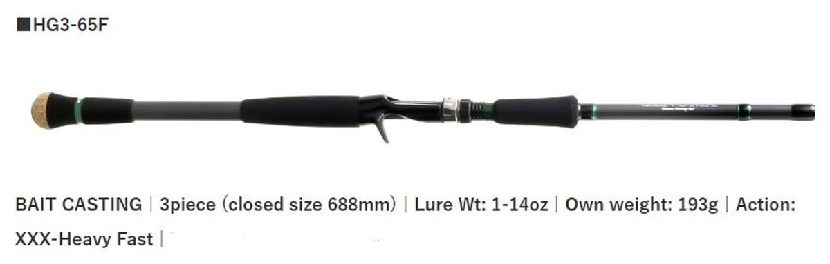 ルアー・フライ deps HG3-65F GENOMA ルアー・フライ deps HG3-65F GENOMA Huge Custom Genoma HG3