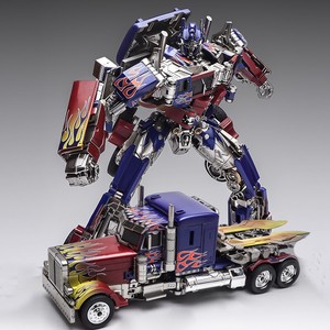 metal optimus prime figure