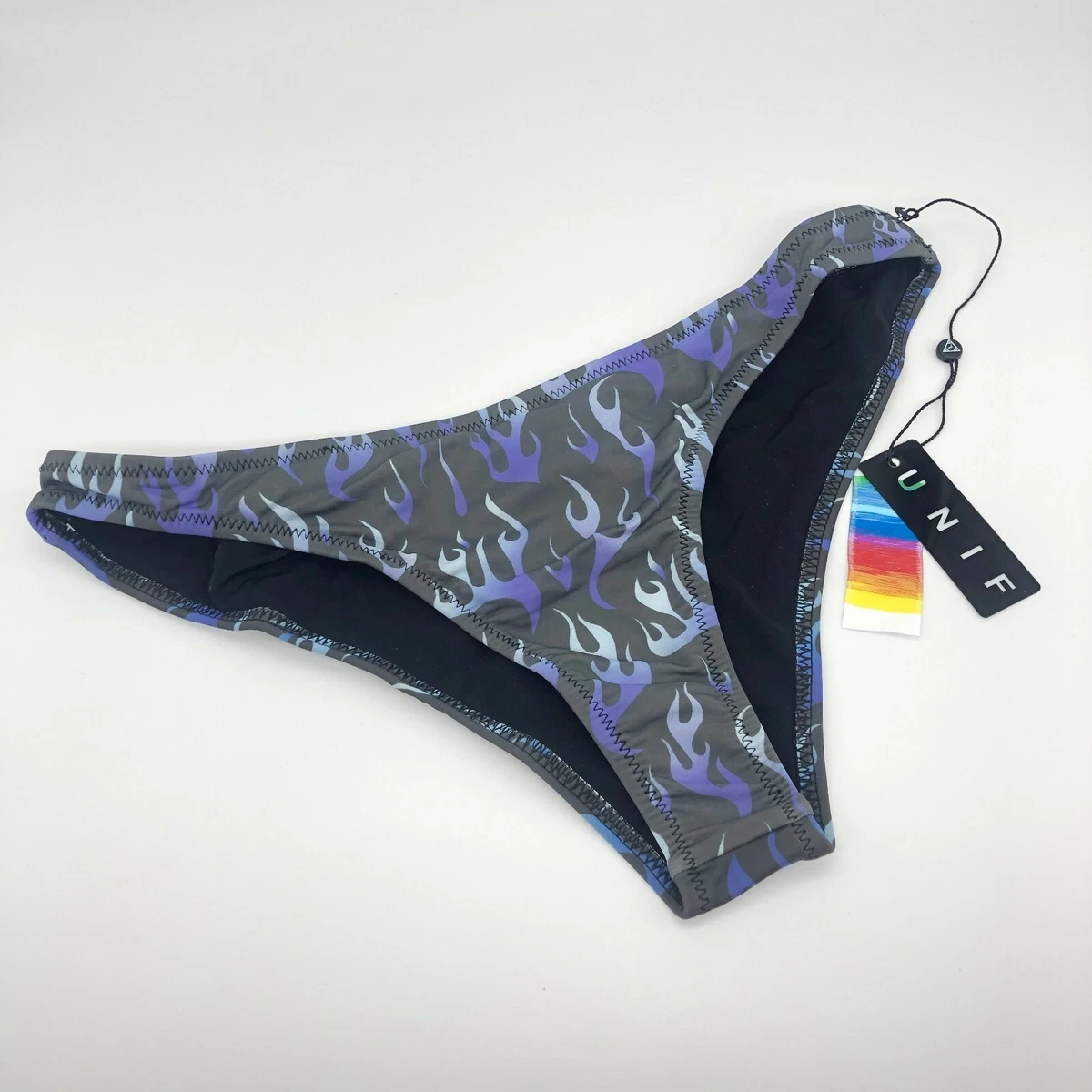 UNIF♡BO SWIM BOTTOM Midl | Full Coverage with Drawstring Active Bikini Bottoms | JOLYN