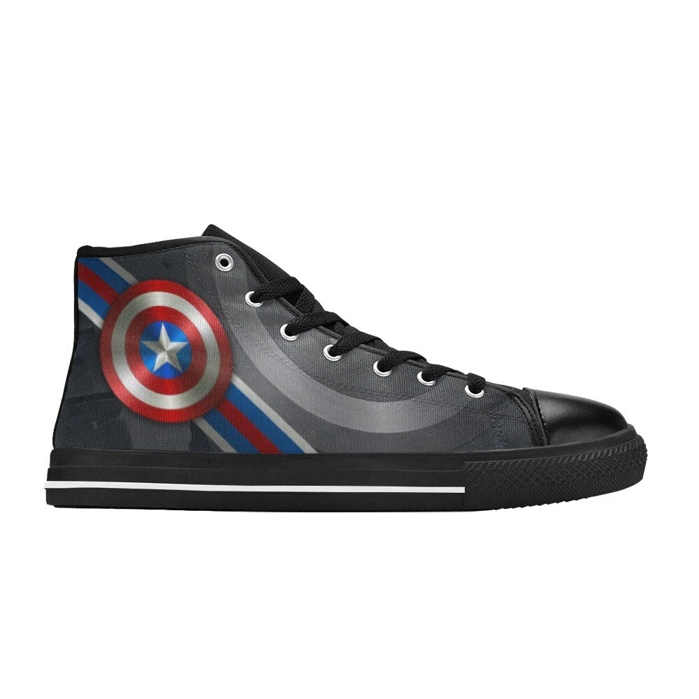 Captain America High Top Shoes Sneakers