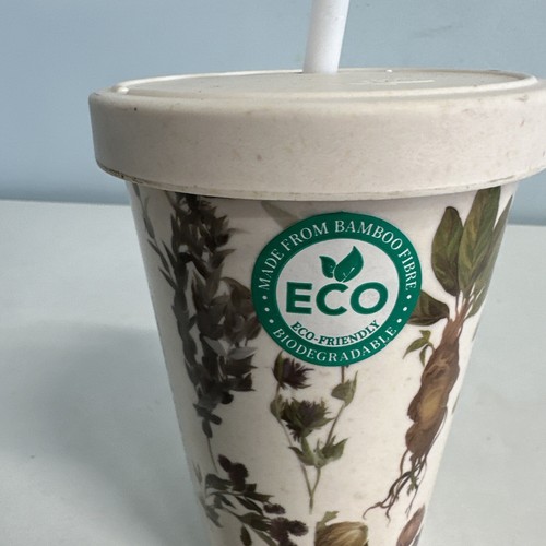 Herbology Hogwarts School Tumbler made from Bamboo Fiber NEW (Some marks) Drink - Picture 4 of 16
