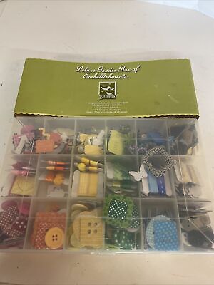 18 Grids Box Storage Containers for Beads Button Nail Brads Full Lot