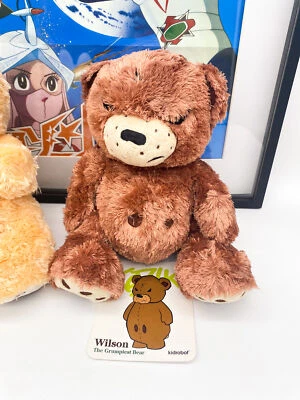 Wilson non smorkin’ - grumpiest bear Frank Kozik x Kidrobot 2010 NEW - Photo 1/4