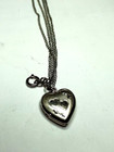 Sterling Silver Puffy Heart Photo Locket/Pendant Necklace — photo 6