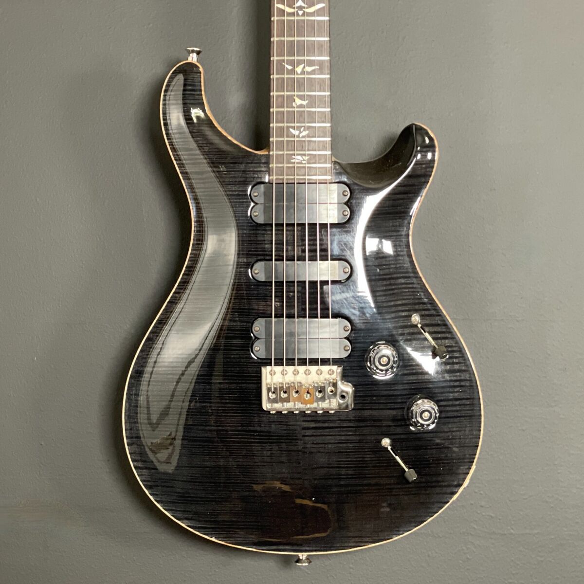 2008 Paul Reed Smith PRS 513 - 10 Top Gray Black - All Case 2008 Paul Reed Smith PRS 513 - 10 Top Gray Black - All Case