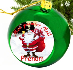 Détails Sur Boule De Noël Personnalisée Prénom Mon Premier Noël 15