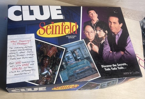 Clue Seinfeld Board Game Collectors Edition Factory
