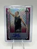 2022 Leaf Metal Basketball Jeremy Sochan Cracked Ice Pink/Black Auto 9/10 Spurs