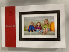 Dragon Touch Classic Digital Picture Frame - Brown, 10"