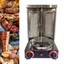 Shawarma Machine LP Gas Kebab Gyro Grill Oven Rotating Barbecue Machine