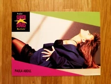 1991 Pro Set Music Card (PAULA ABDUL)  #28 NM+ Condition Pack Fresh
